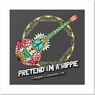 Pretend I'm a Hippie Halloween(Cheapie Costumes, Inc.) Posters and Art